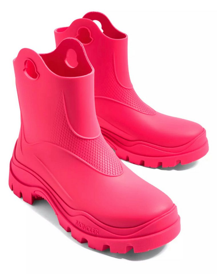 MONCLER Misty Rain Boots Stiefeletten Gummistiefel Robuste EVA-Profilsohle, optimalen Halt auf rutschigen Oberflächen von MONCLER