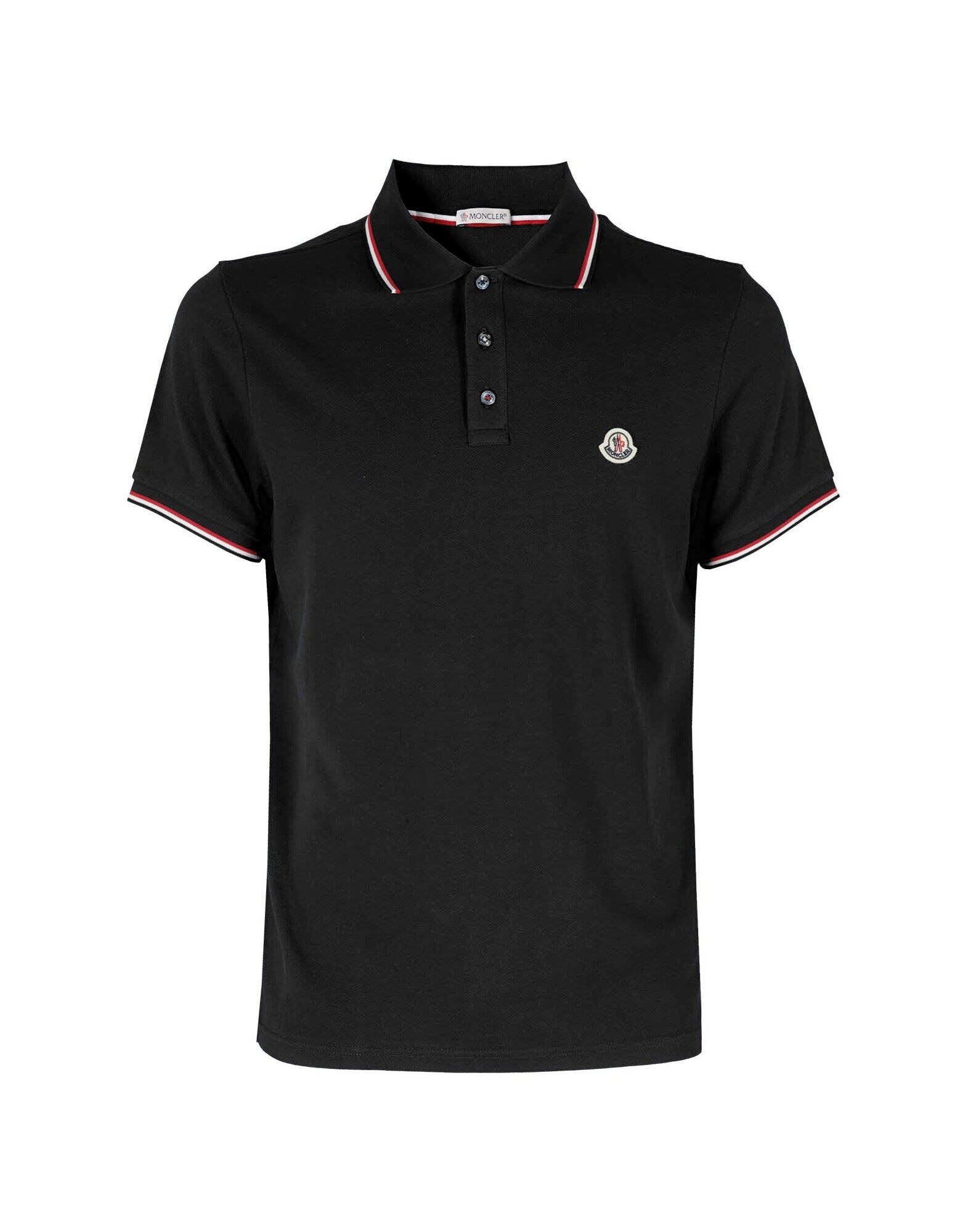 MONCLER Poloshirt Herren Schwarz von MONCLER