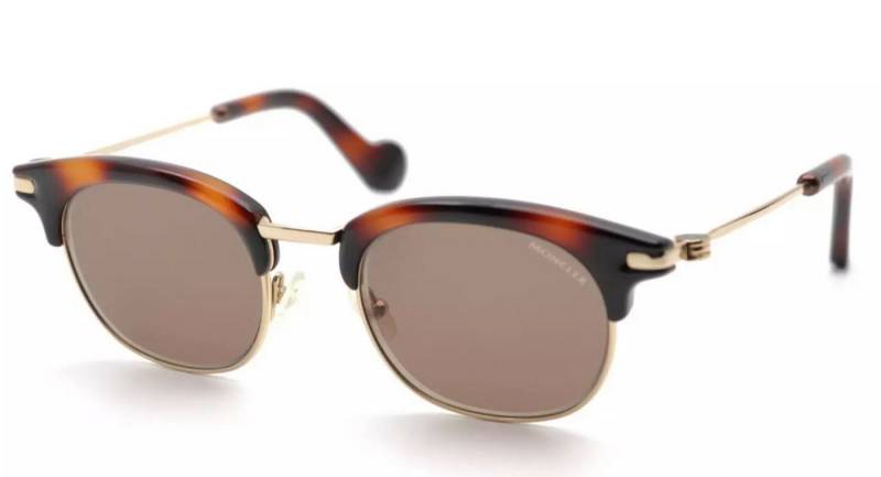 MONCLER Sonnenbrille EYEWEAR Acetate ML0036 Brille Wird mit einem Moncler-Etui im ​​„Pufferjacke“-Design geliefert von MONCLER