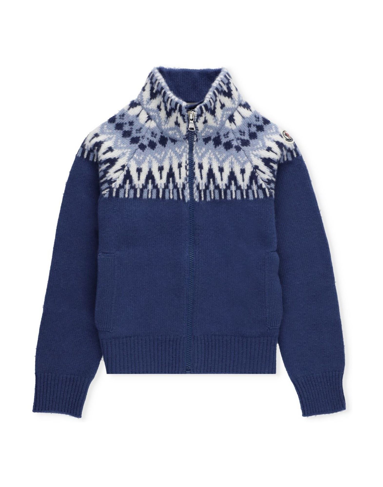 MONCLER Strickjacke Kinder Blau von MONCLER