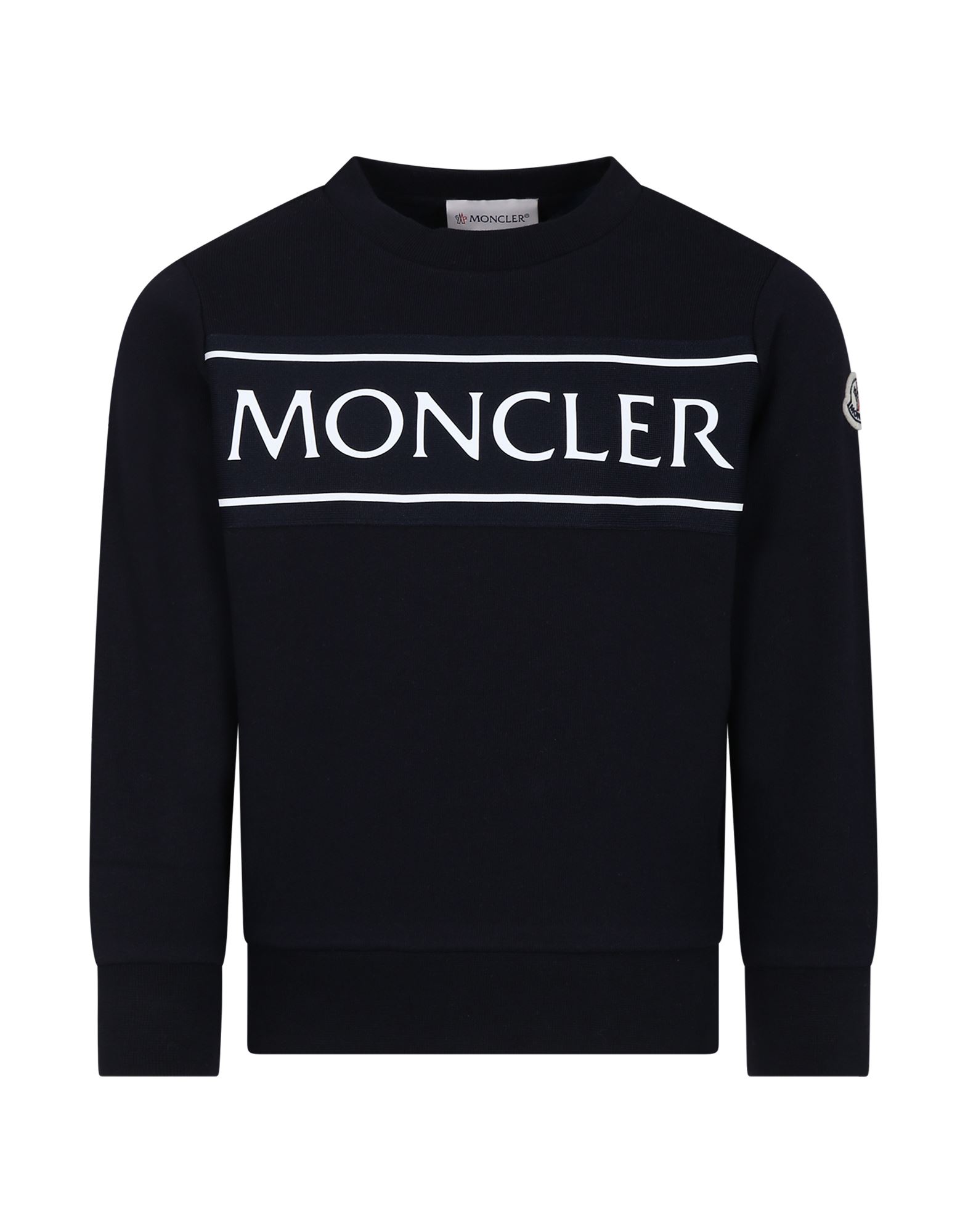 MONCLER Sweatshirt Kinder Blau von MONCLER