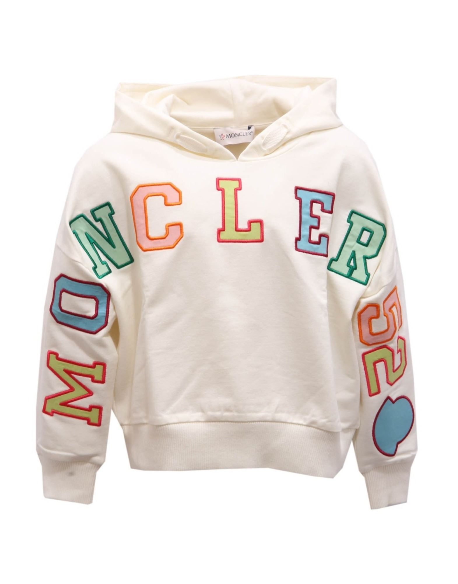 MONCLER Sweatshirt Kinder Elfenbein von MONCLER