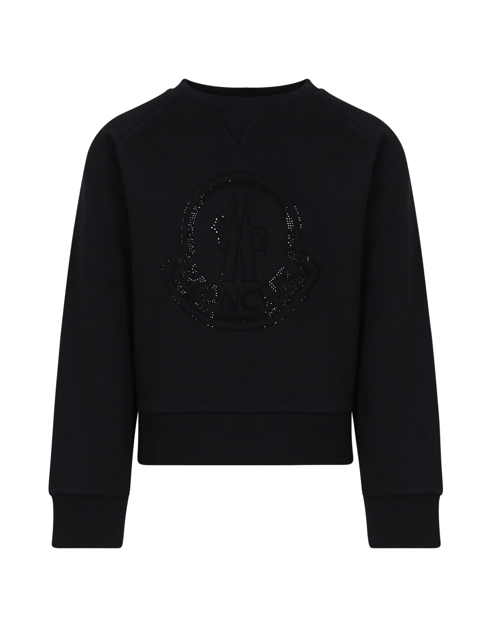 MONCLER Sweatshirt Kinder Schwarz von MONCLER