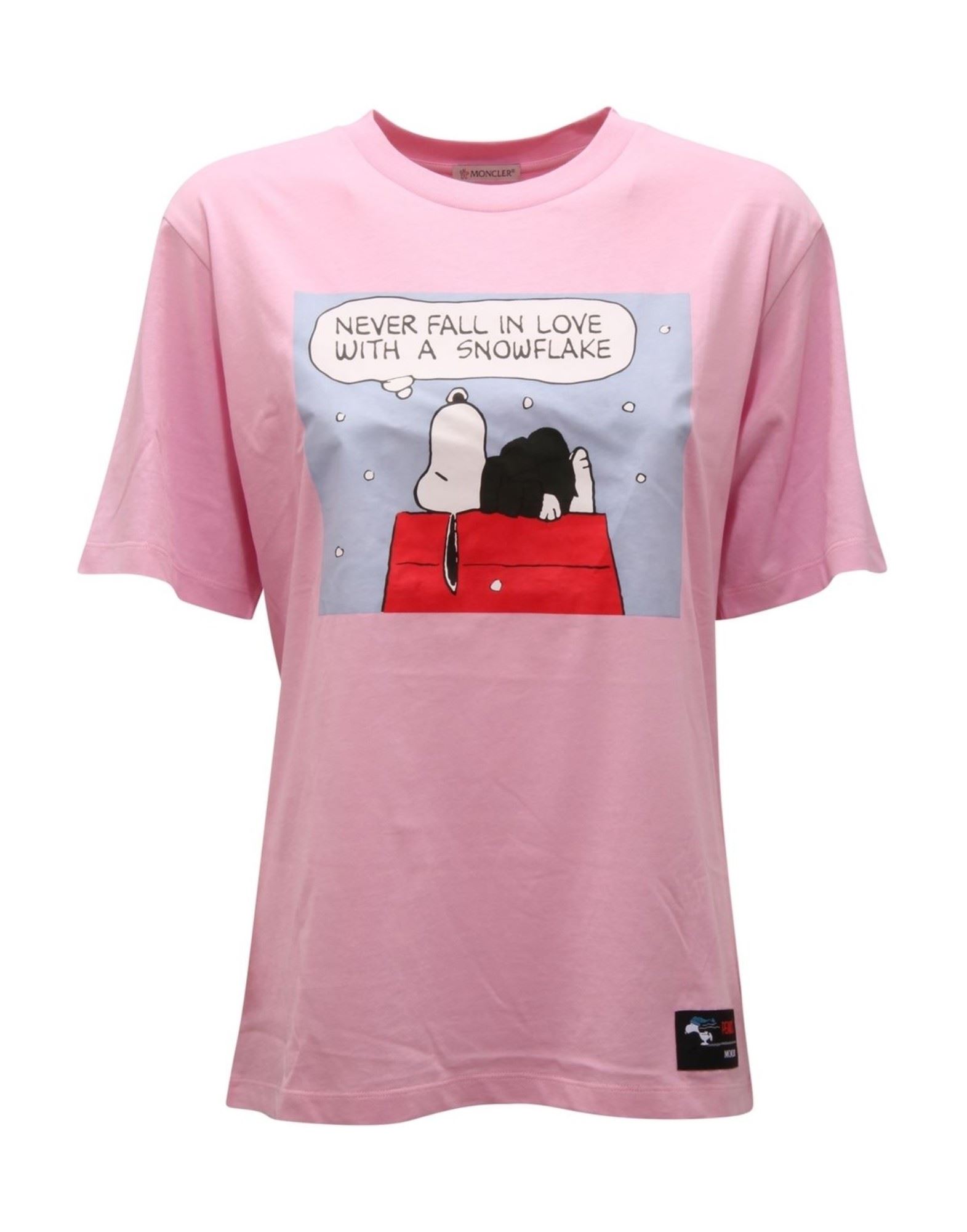 MONCLER T-shirts Damen Rosa von MONCLER