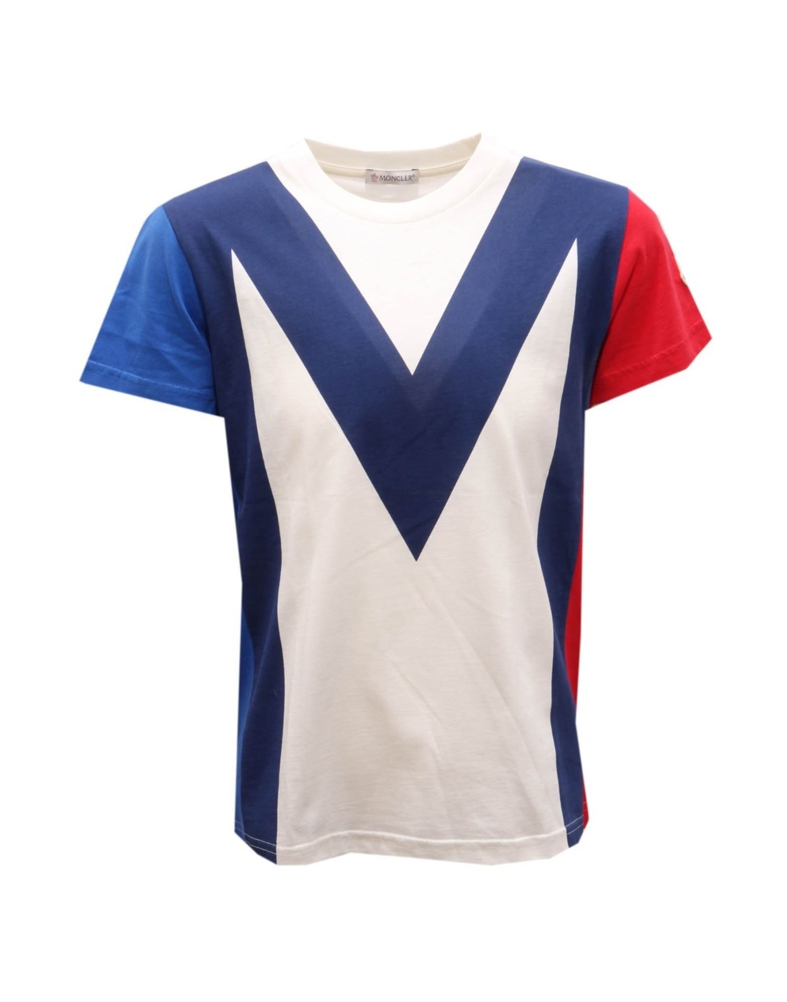 MONCLER T-shirts Kinder Elfenbein von MONCLER