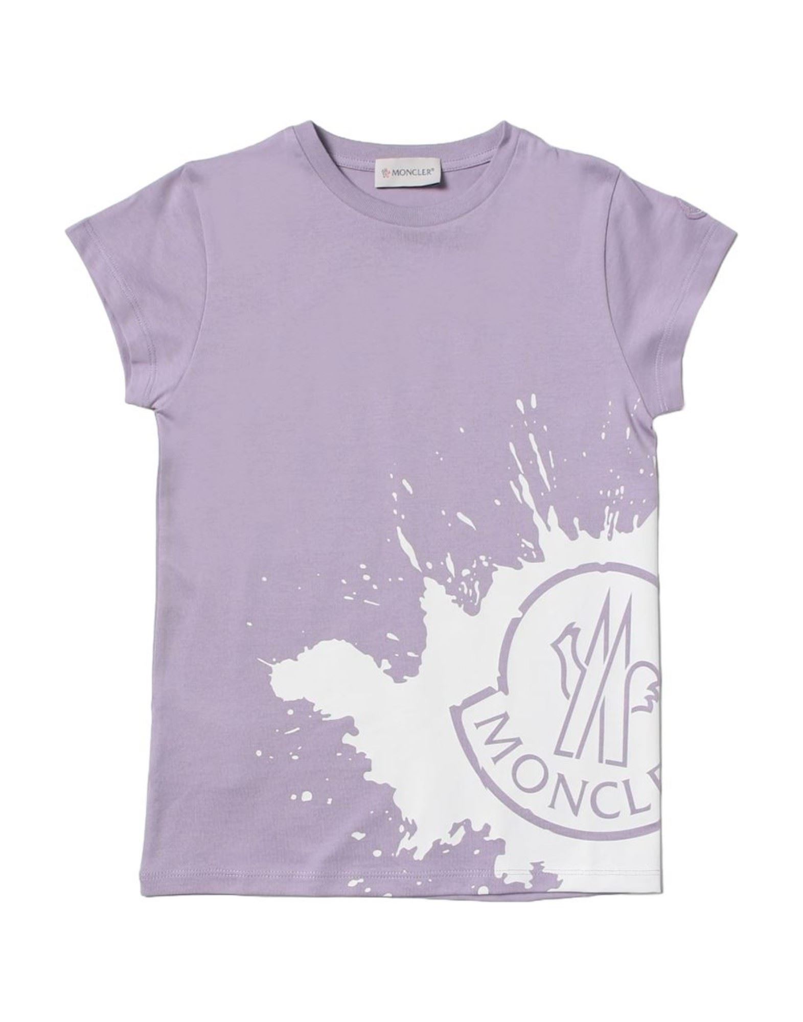 MONCLER T-shirts Kinder Lila von MONCLER