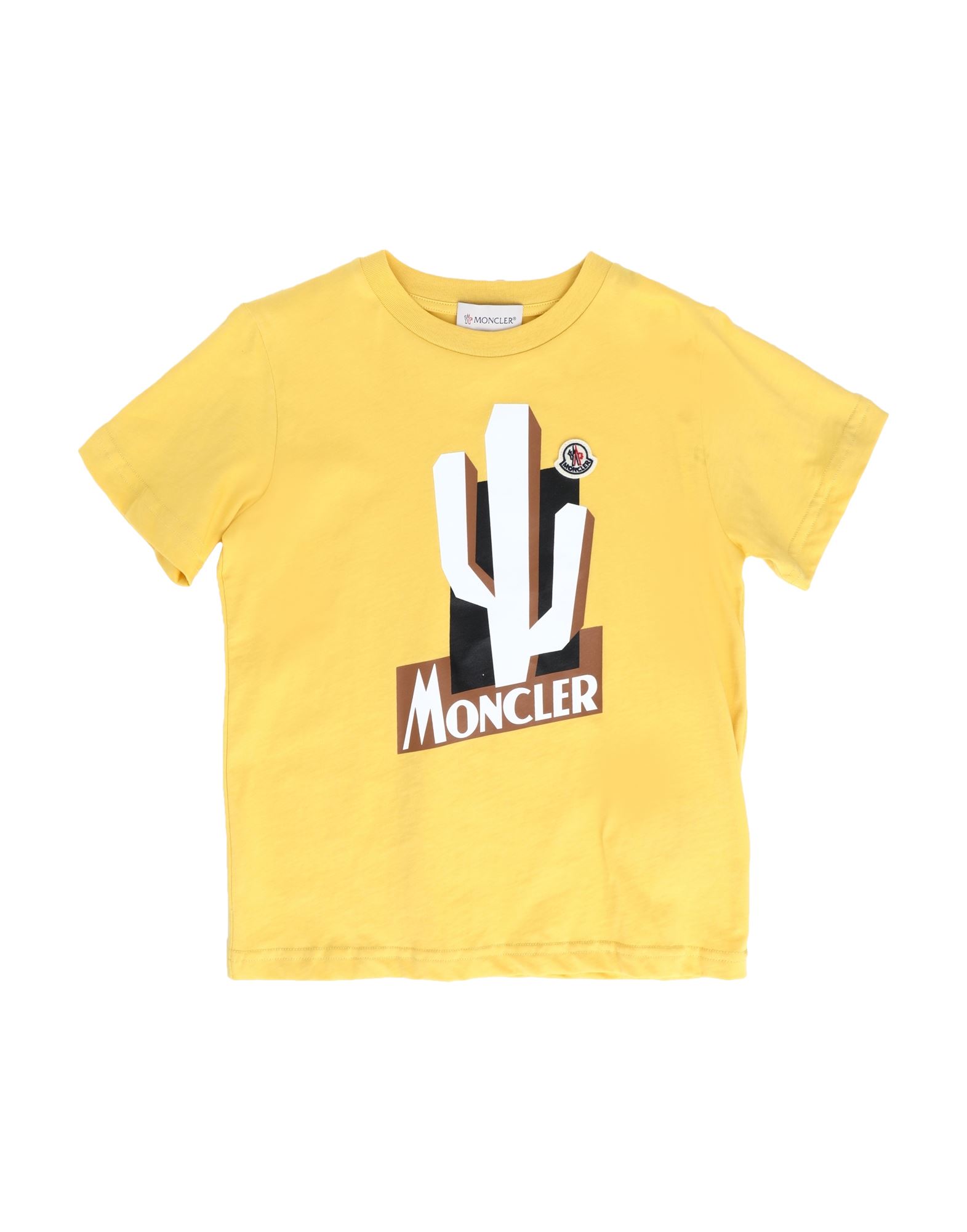 MONCLER T-shirts Kinder Ocker von MONCLER