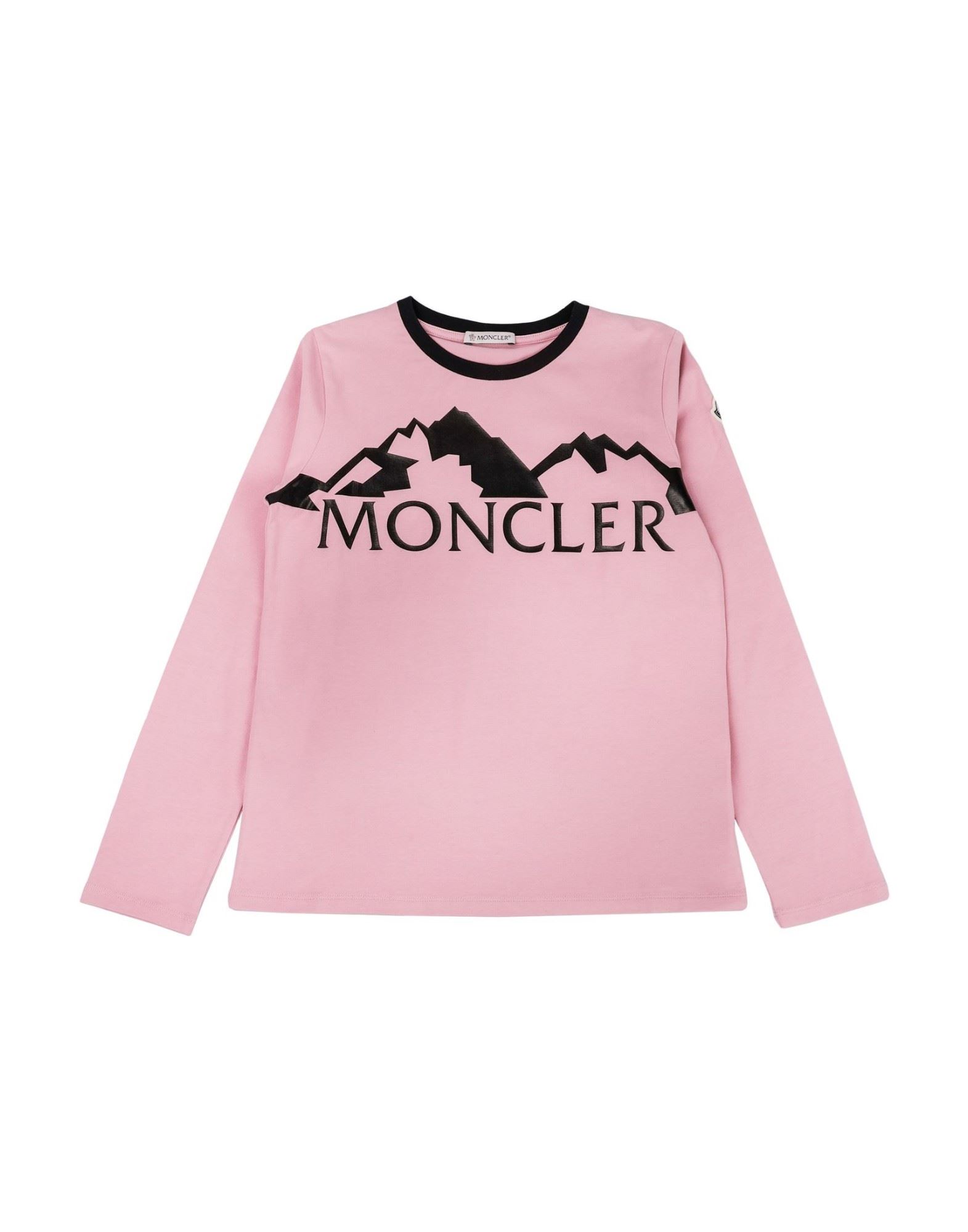 MONCLER T-shirts Kinder Rosa von MONCLER