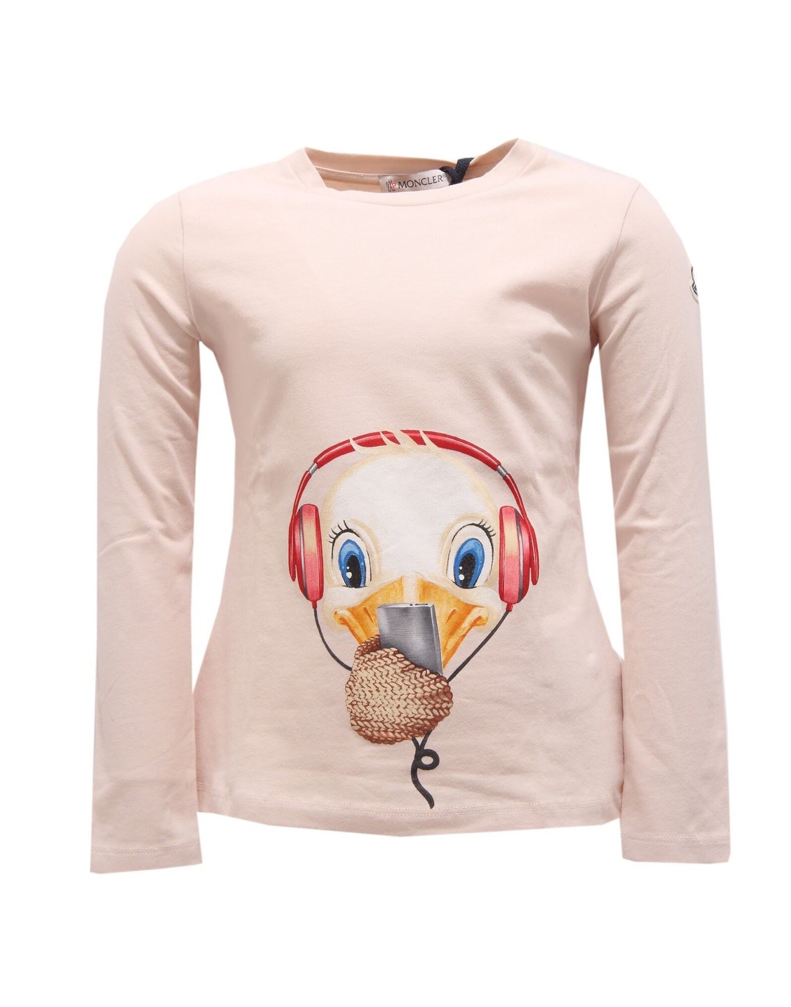 MONCLER T-shirts Kinder Rosa von MONCLER