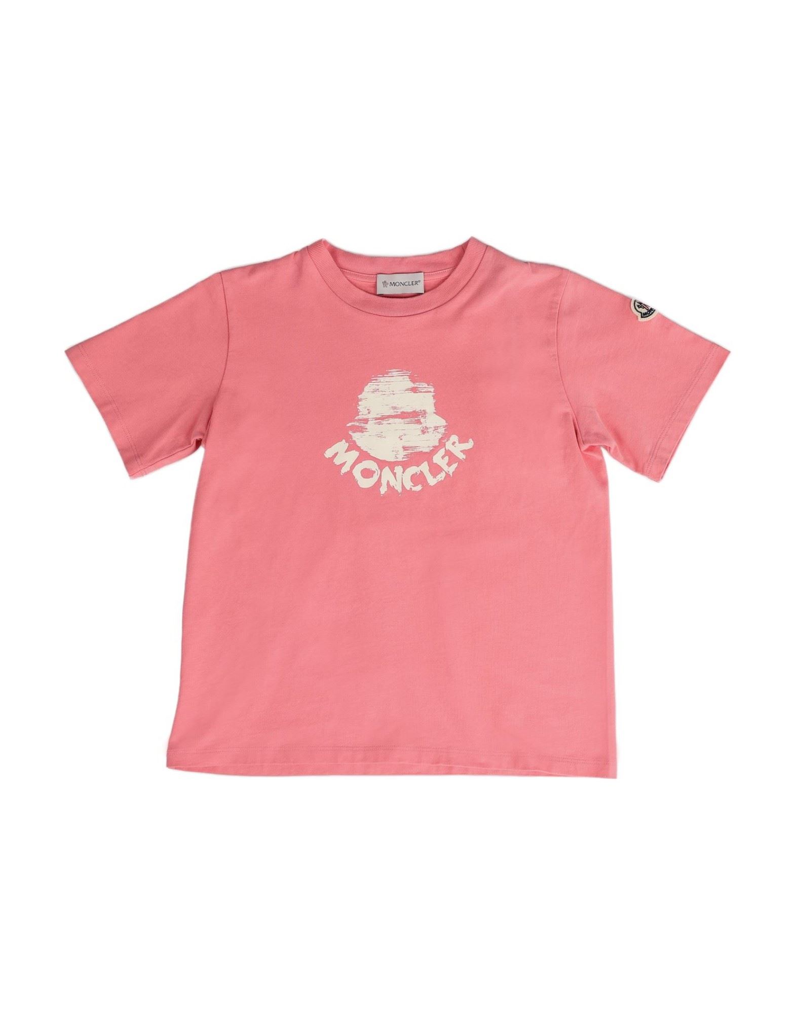 MONCLER T-shirts Kinder Rosa von MONCLER