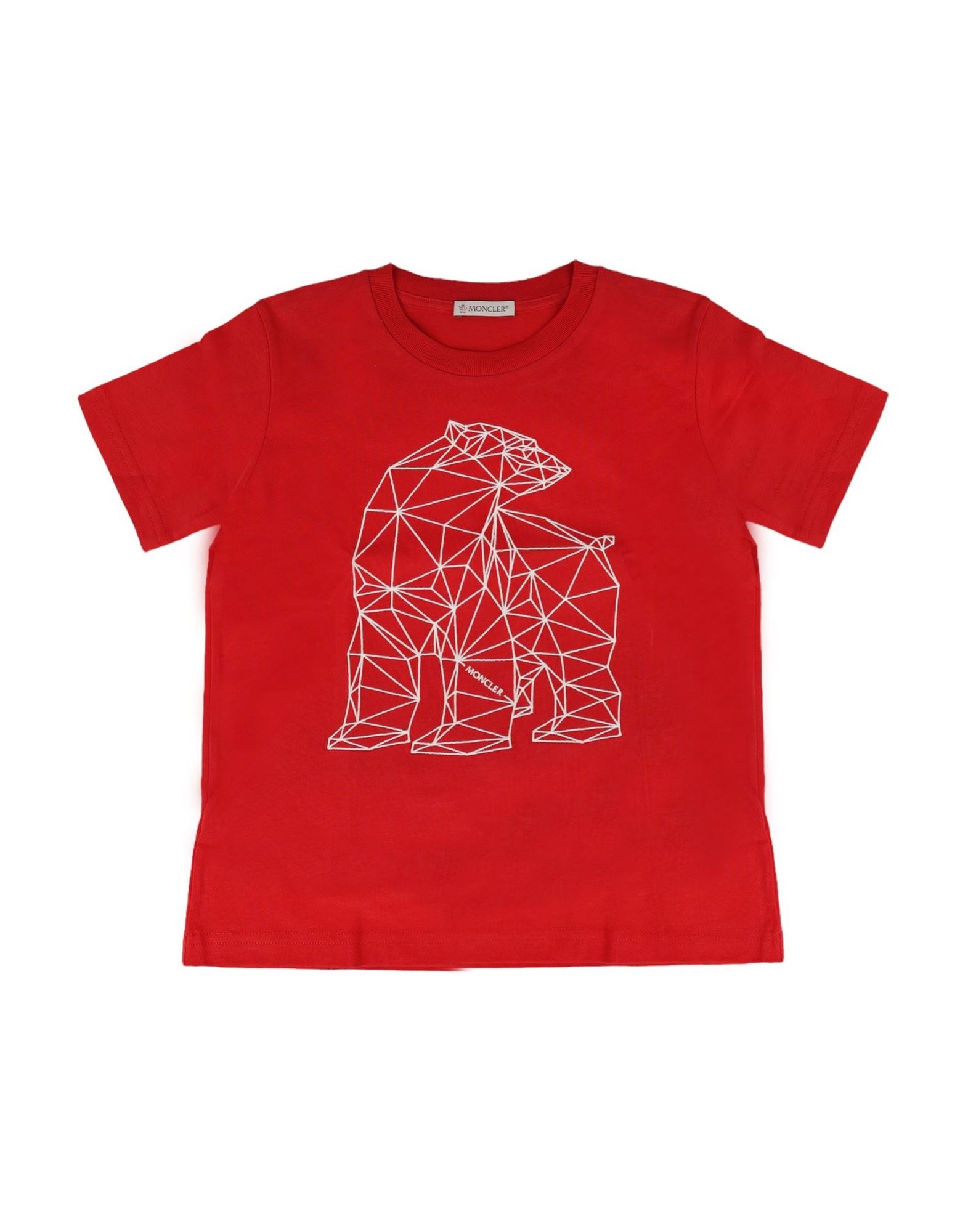 MONCLER T-shirts Kinder Rot von MONCLER