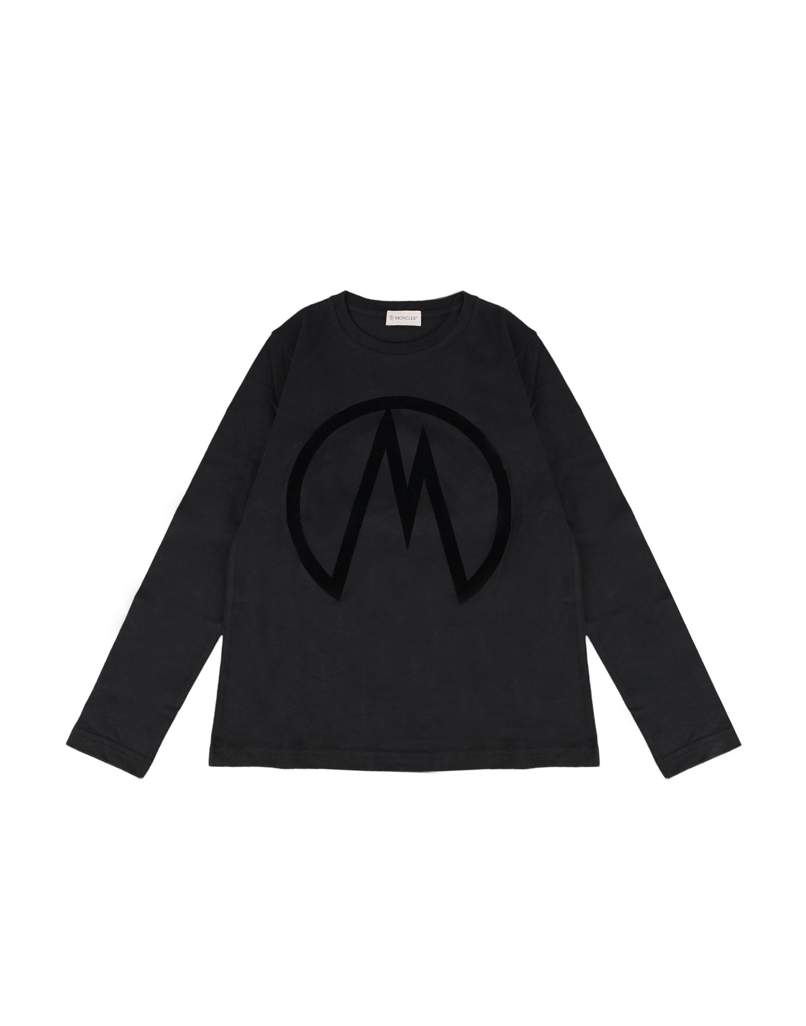 MONCLER T-shirts Kinder Schwarz von MONCLER