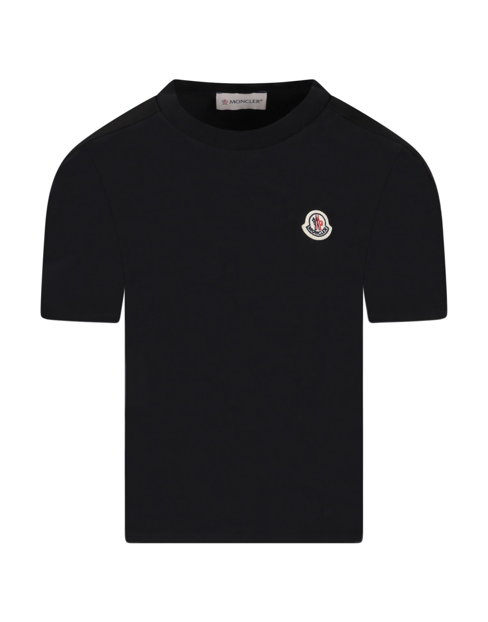 MONCLER T-shirts Kinder Schwarz von MONCLER