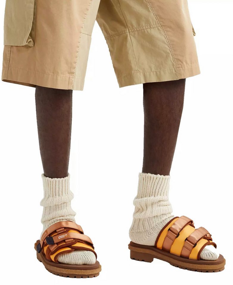 MONCLER X SUICOKE Moto Mountain Ripstop Vibram Sohle Schuhe Sandale Riemen mit VELCRO®-Verschluss, Vibram-Sohle für ideale Dämpfung von MONCLER