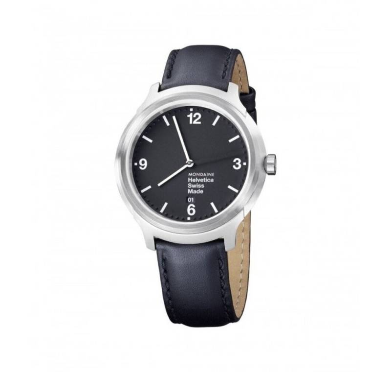 MONDAINE Luxusuhr Mod. HELVETICA No. 1 BOLD von MONDAINE