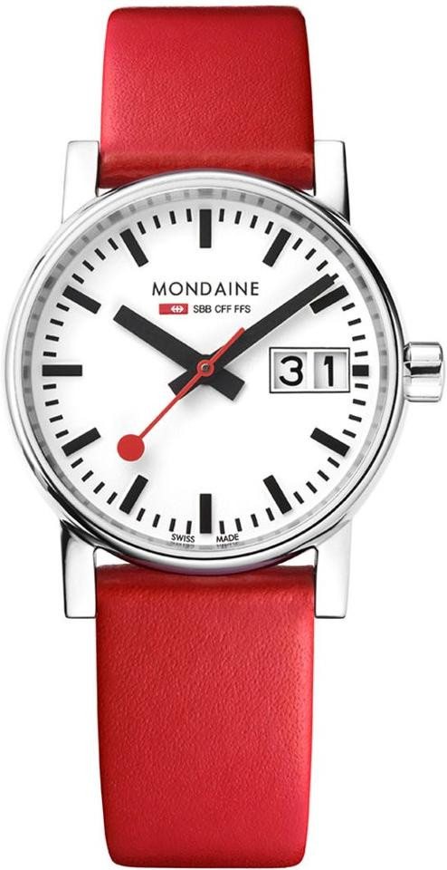 MONDAINE Mechanische Uhr evo2 Damenarmbanduhr von MONDAINE