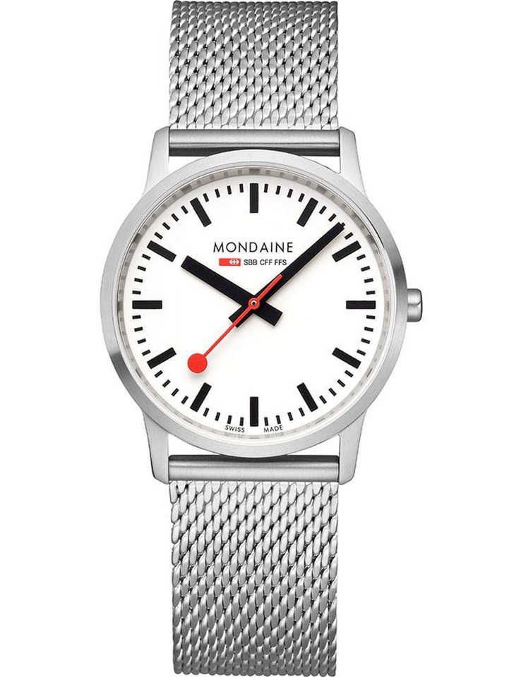 MONDAINE Quarzuhr Mondaine A400.30351.16SBZ Damenuhr Simply elegant 36mm 3ATM Mondaine A400.30351.16SBZ Damenuhr Simply elegant 36mm 3ATM von MONDAINE