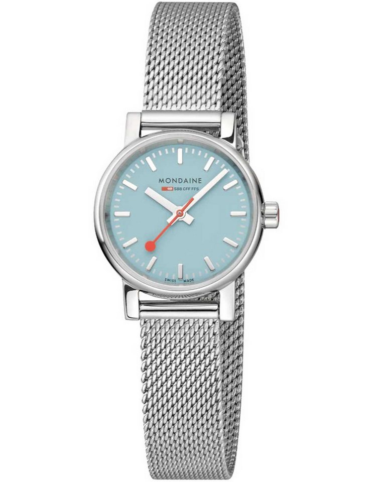 MONDAINE Quarzuhr Mondaine MSE.26140.SM Damenuhr evo2 SBB 26mm 3ATM Mondaine MSE.26140.SM Damenuhr evo2 SBB 26mm 3ATM von MONDAINE