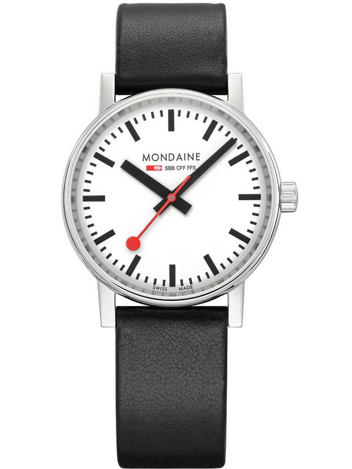 MONDAINE Quarzuhr Mondaine MSE.35110.LBV Damenuhr Evo2 35mm 3ATM Mondaine MSE.35110.LBV Damenuhr Evo2 35mm 3ATM von MONDAINE
