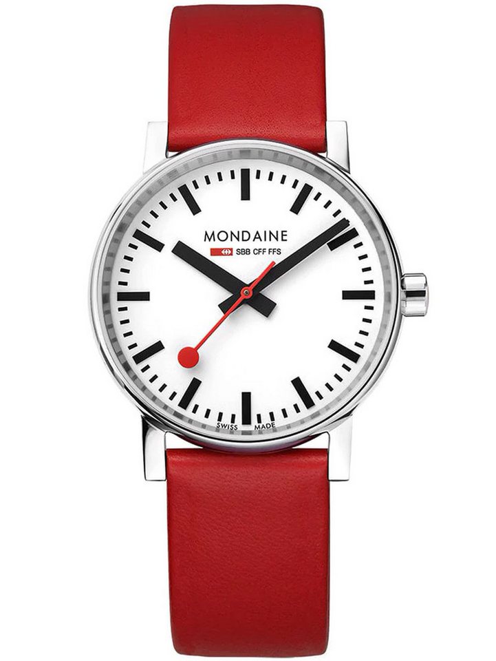 MONDAINE Quarzuhr Mondaine MSE.35110.LCV Damenuhr Evo2 35mm 3ATM Mondaine MSE.35110.LCV Damenuhr Evo2 35mm 3ATM von MONDAINE