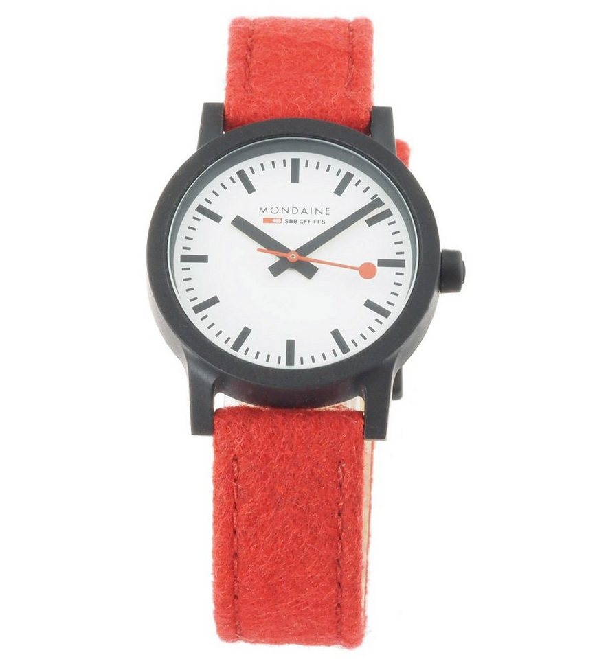 MONDAINE Schweizer Uhr Damen Armbanduhr MS1.32110.LH.SET Essence 32 mm Ø mit Wechselband von MONDAINE