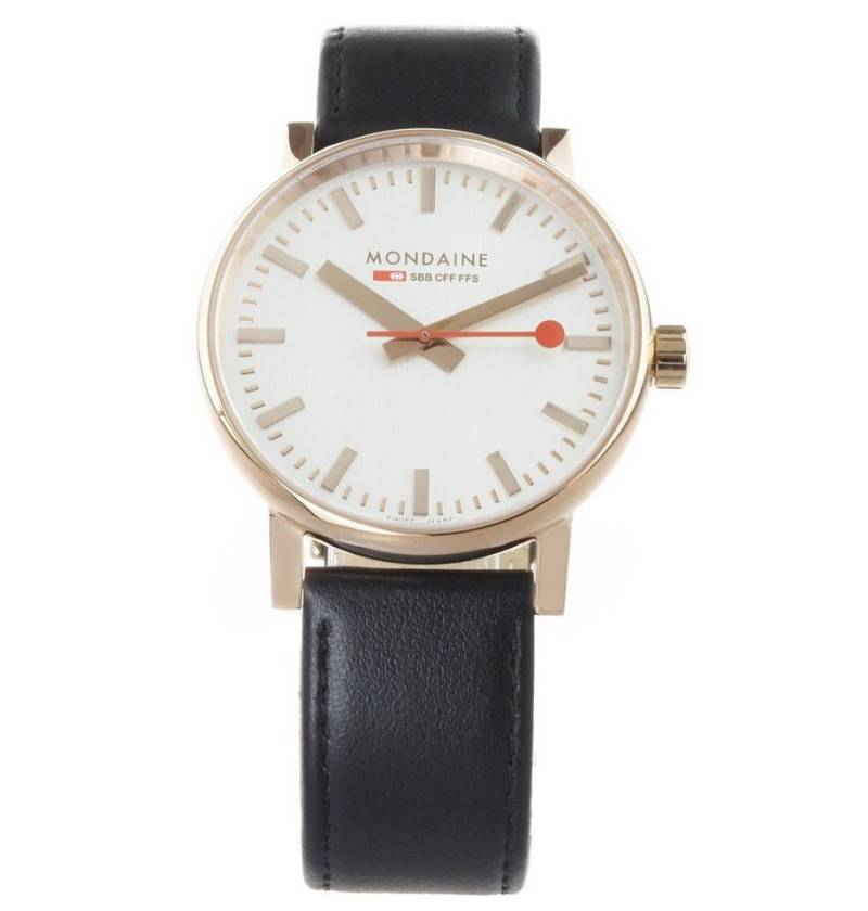 MONDAINE Schweizer Uhr Herren Uhr SBB EVO 2 MSE.40112.LB 40 mm Ø Saphirglas Neu von MONDAINE