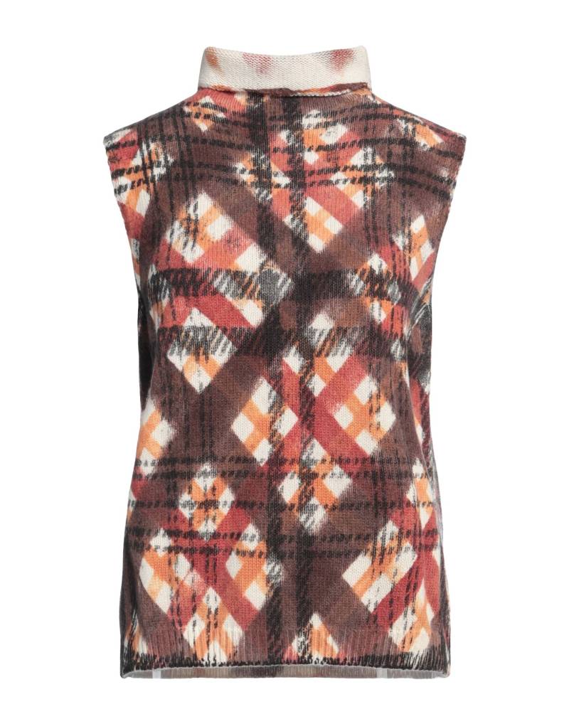 MONICA SARTI Rollkragenpullover Damen Braun von MONICA SARTI