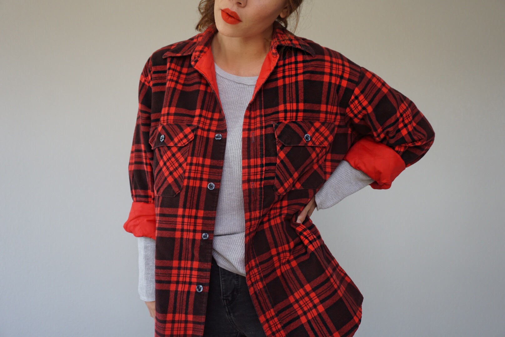 Sears Fieldmaster Gefütterte Flanelljacke Sears Fieldmaster Gefütterte Flanelljacke von MONICAMIYAGI