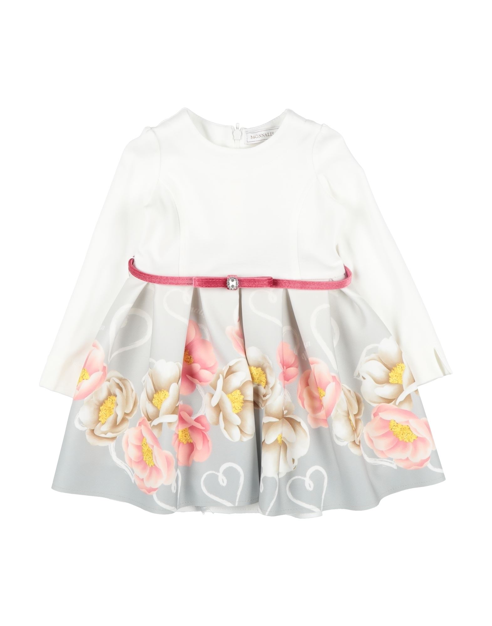 MONNALISA Babykleid Kinder Weiß von MONNALISA