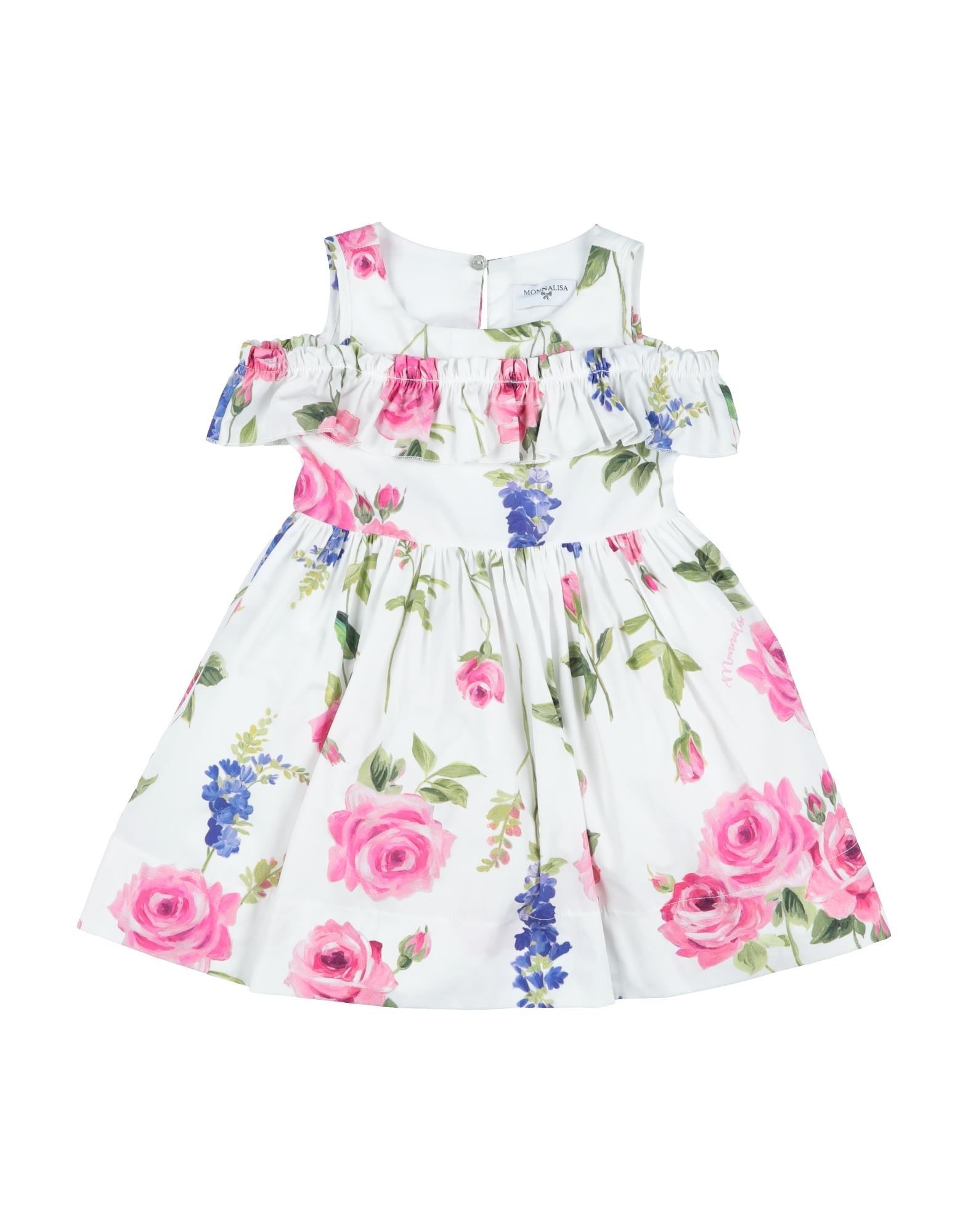 MONNALISA Babykleid Kinder Weiß von MONNALISA