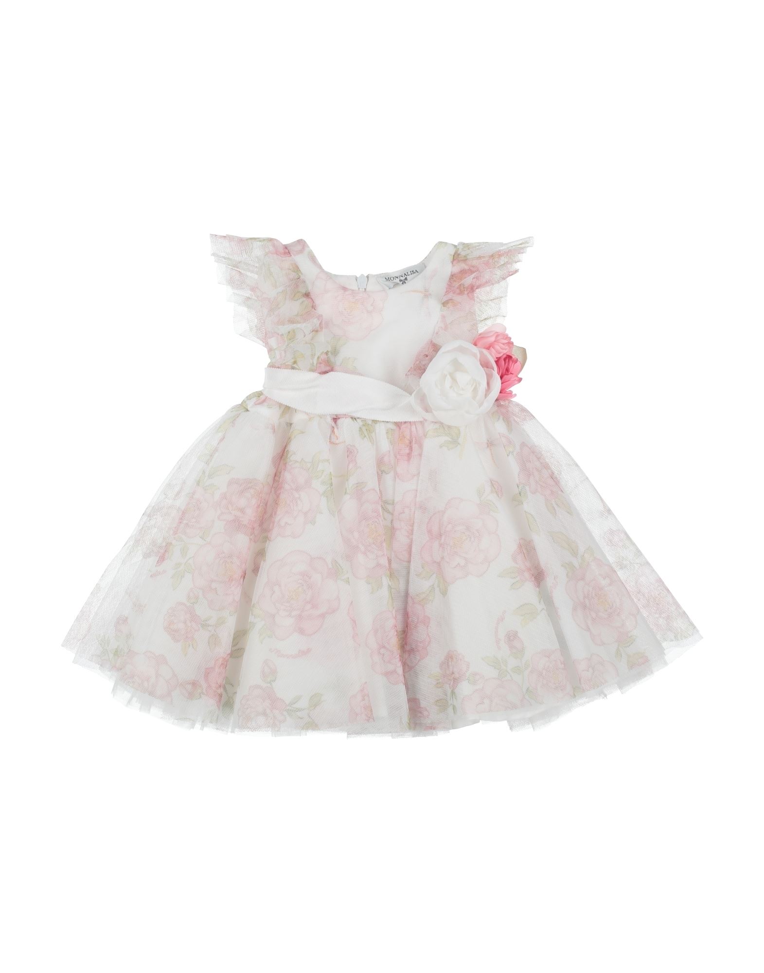 MONNALISA Babykleid Kinder Weiß von MONNALISA