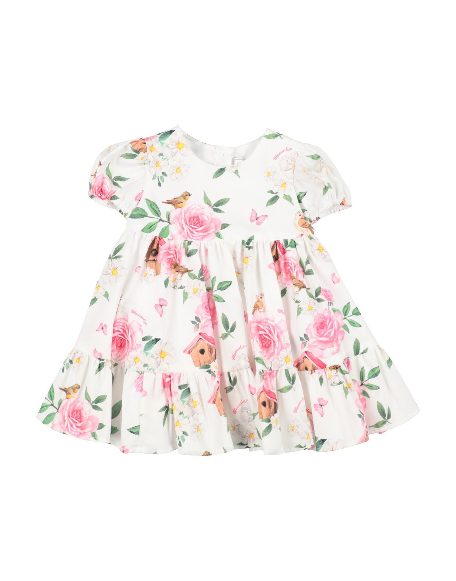 MONNALISA Babykleid Kinder Weiß von MONNALISA