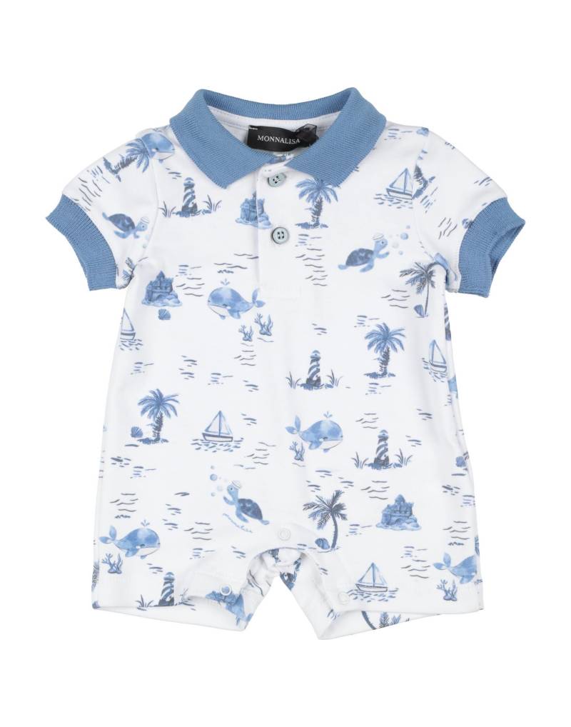 MONNALISA Babystrampler & -latzhosen Kinder Weiß von MONNALISA