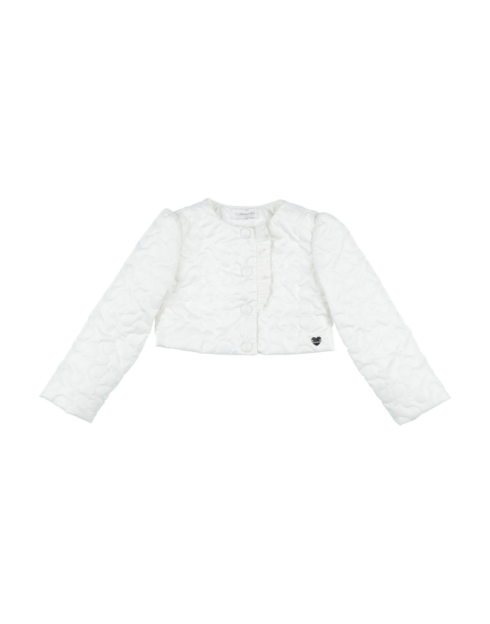 MONNALISA Jacke & Anorak Kinder Off white von MONNALISA