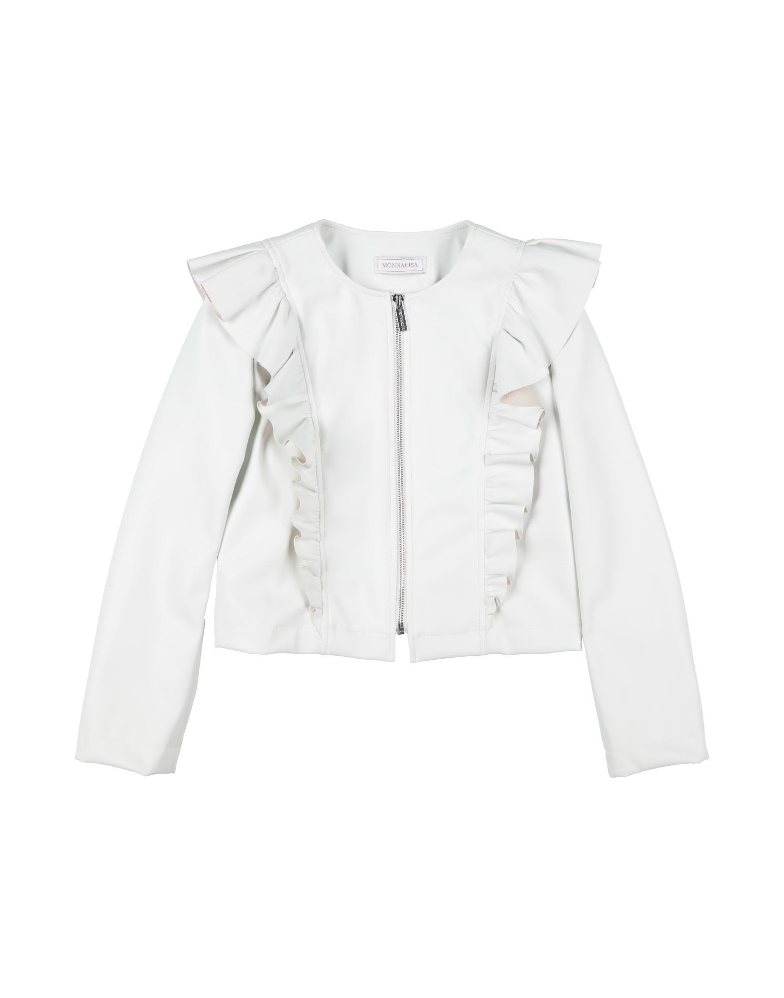 MONNALISA Jacke & Anorak Kinder Off white von MONNALISA