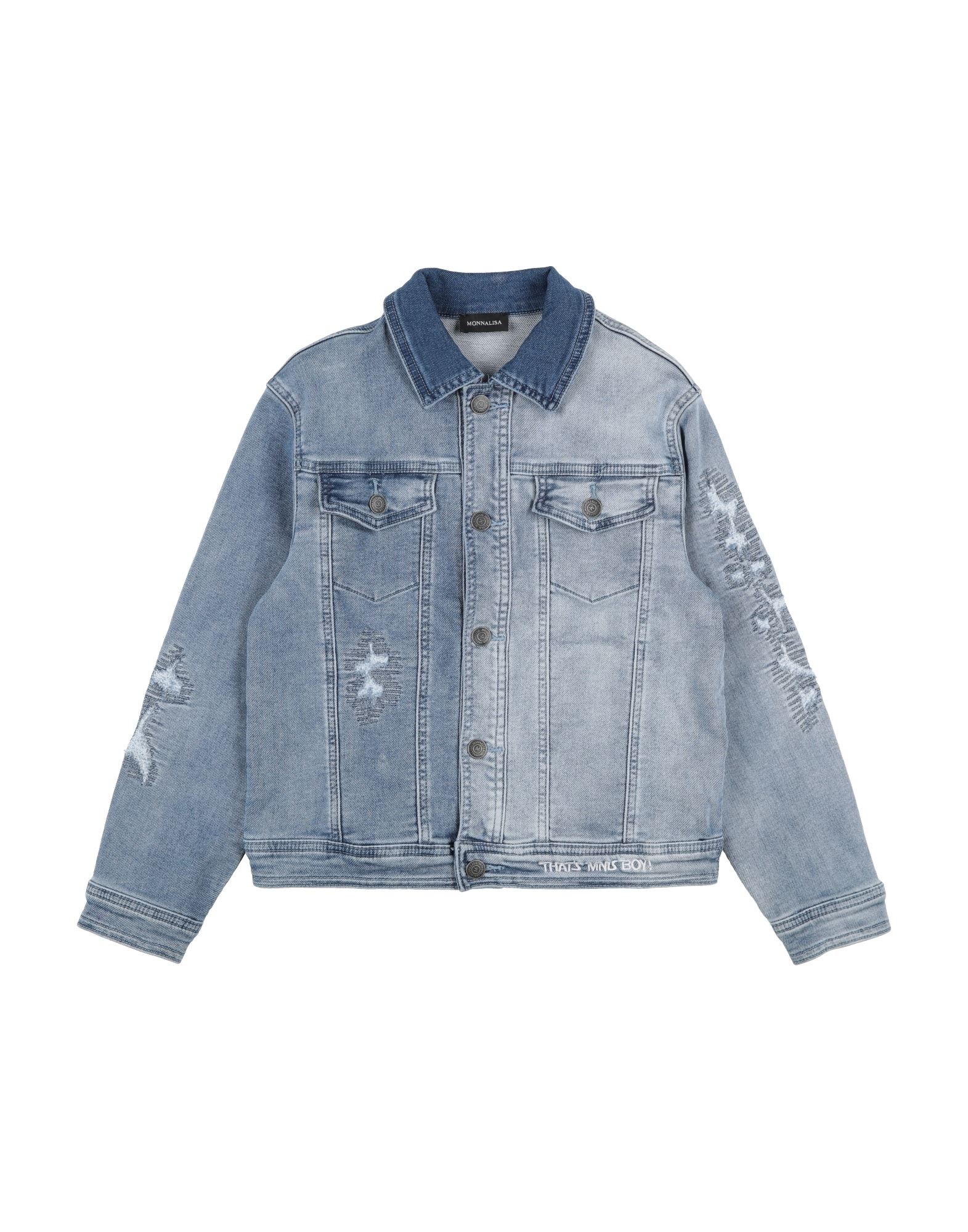 MONNALISA Jeansjacke/-mantel Kinder Blau von MONNALISA