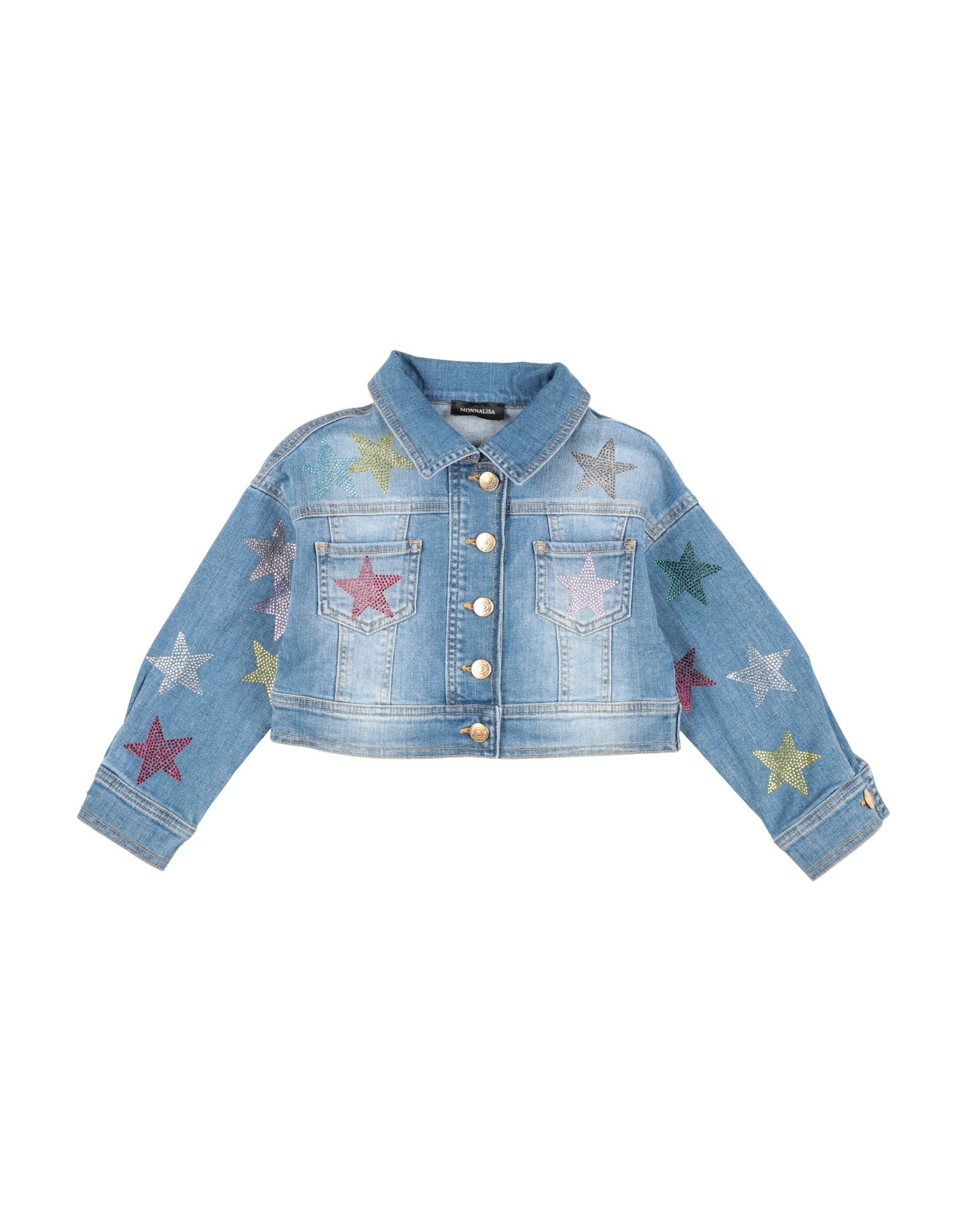 MONNALISA Jeansjacke/-mantel Kinder Blau von MONNALISA