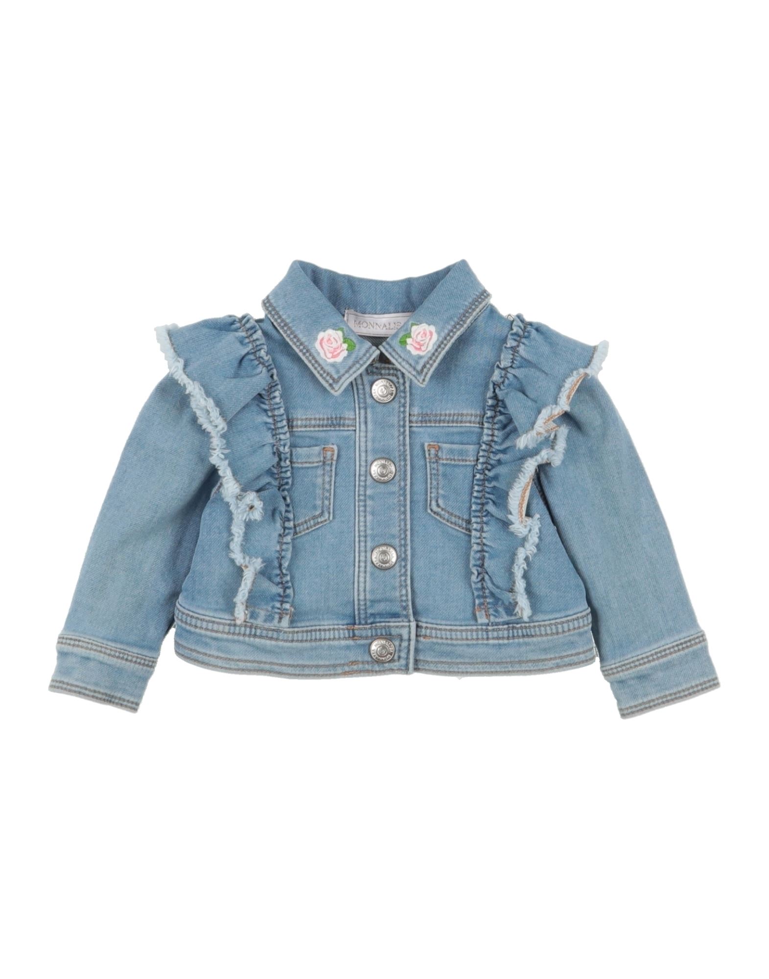 MONNALISA Jeansjacke/-mantel Kinder Blau von MONNALISA