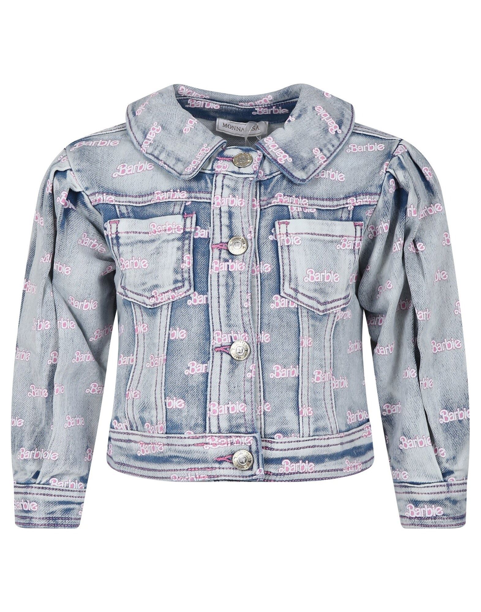 MONNALISA Jeansjacke/-mantel Kinder Blau von MONNALISA