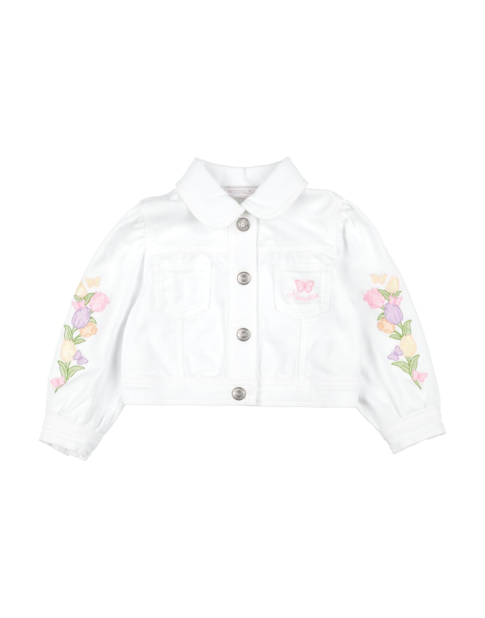 MONNALISA Jeansjacke/-mantel Kinder Weiß von MONNALISA