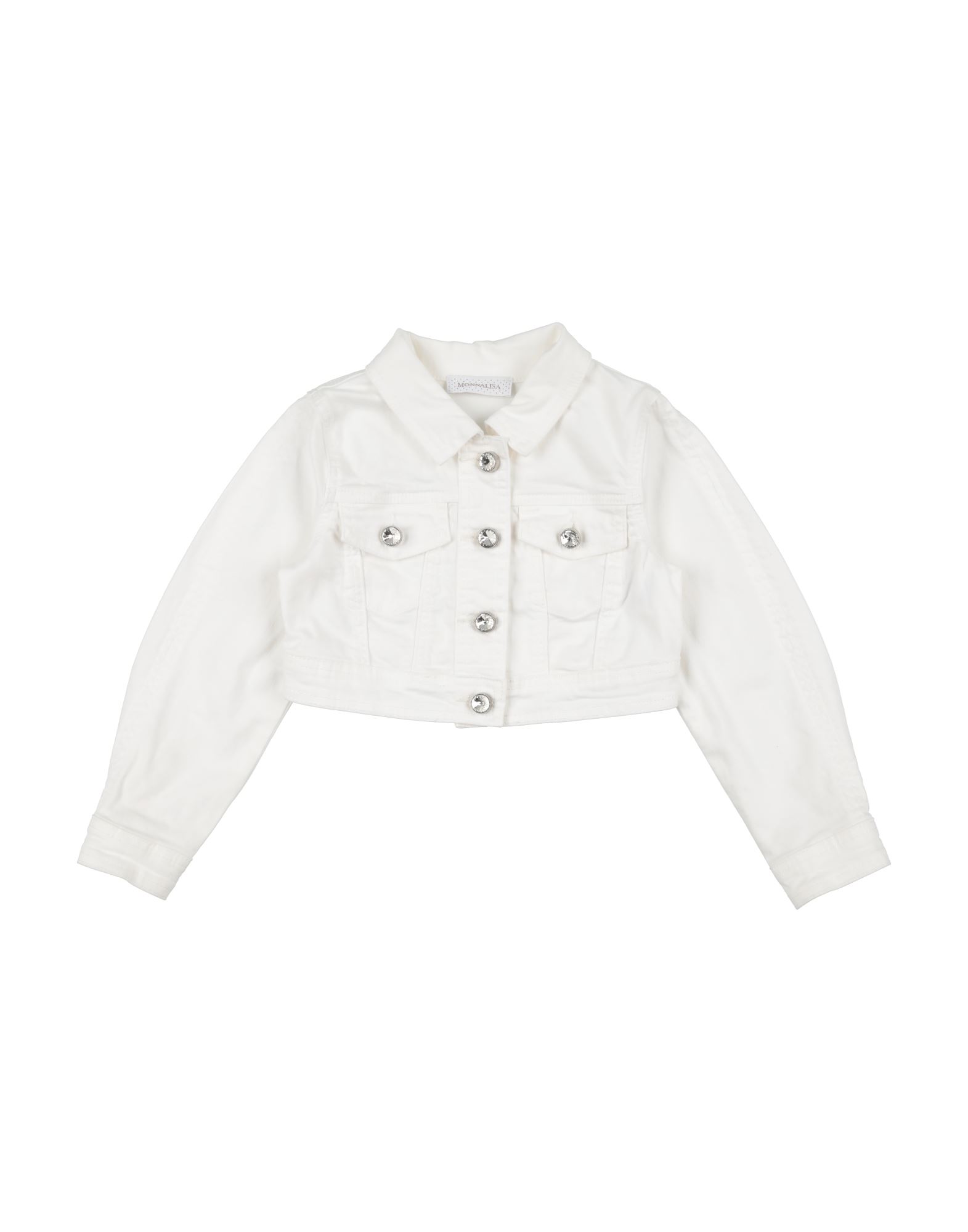 MONNALISA Jeansjacke/-mantel Kinder Weiß von MONNALISA