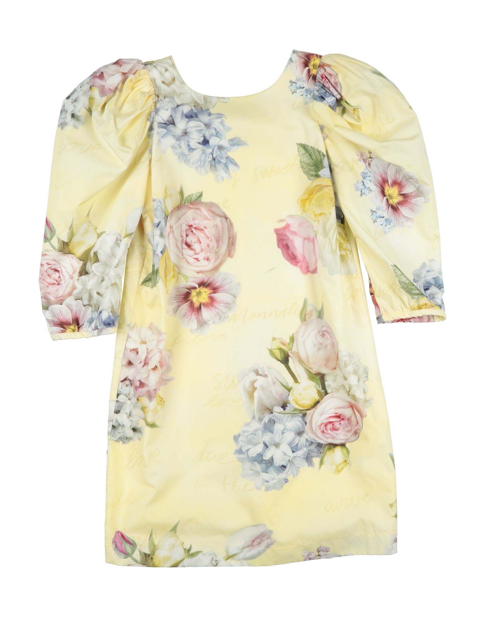 MONNALISA Kinderkleid Kinder Pastellgelb von MONNALISA