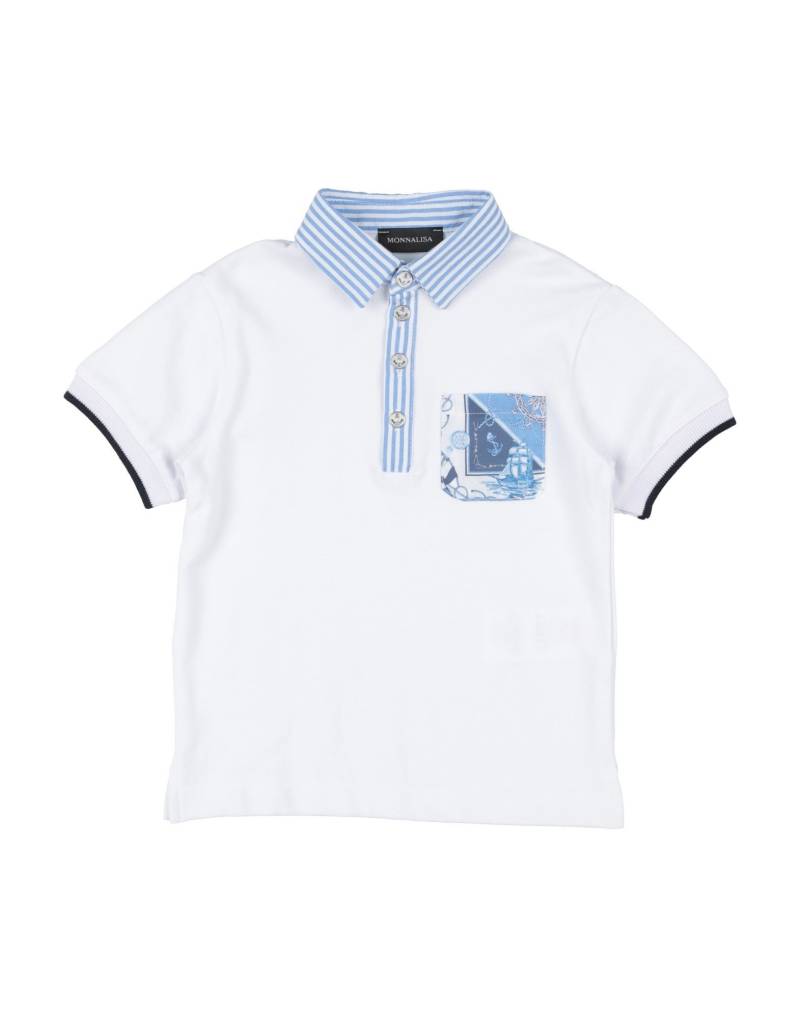 MONNALISA Poloshirt Kinder Weiß von MONNALISA