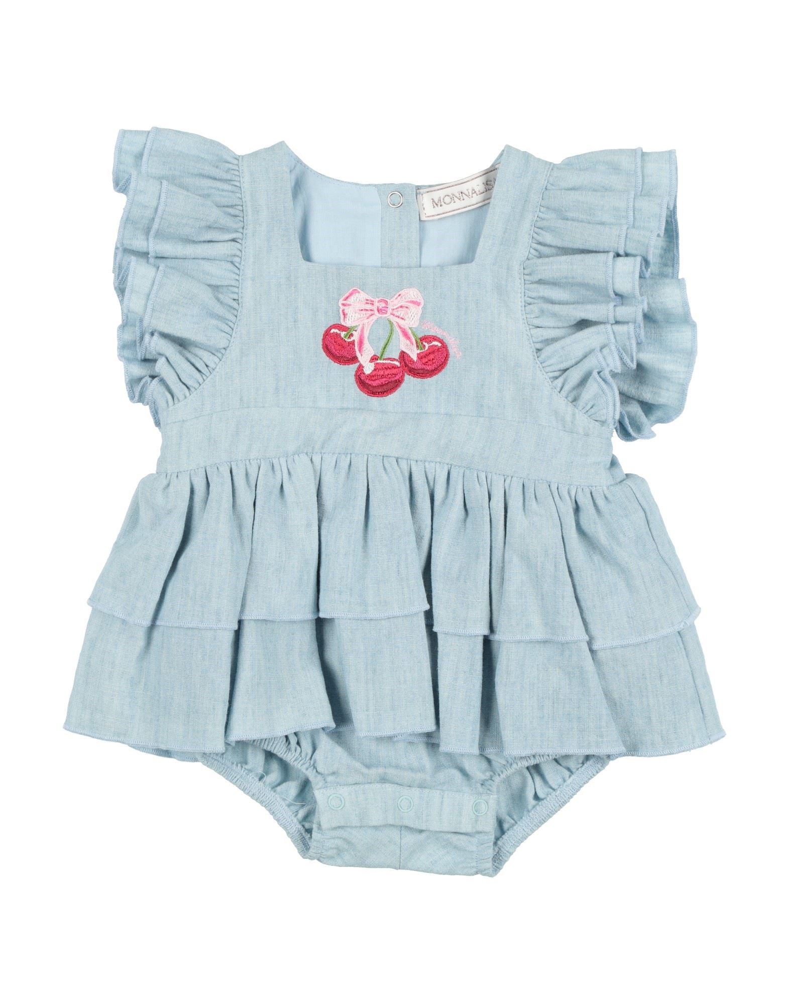 MONNALISA Strampelanzug Kinder Azurblau von MONNALISA