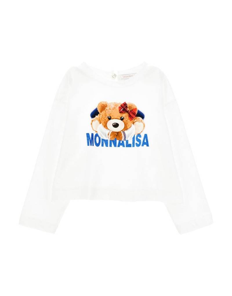 MONNALISA Sweatshirt Damen Weiß von MONNALISA