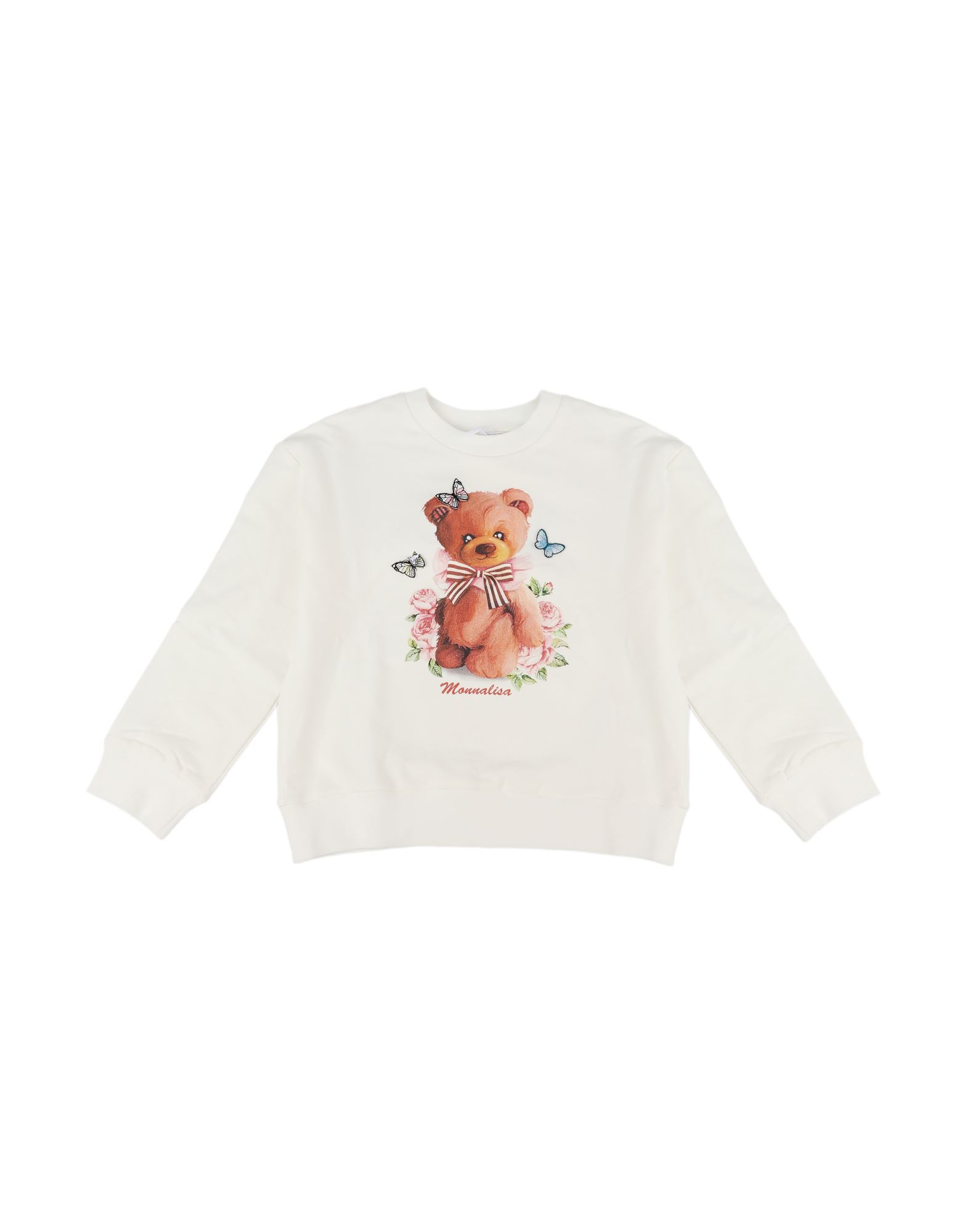 MONNALISA Sweatshirt Kinder Cremeweiß von MONNALISA