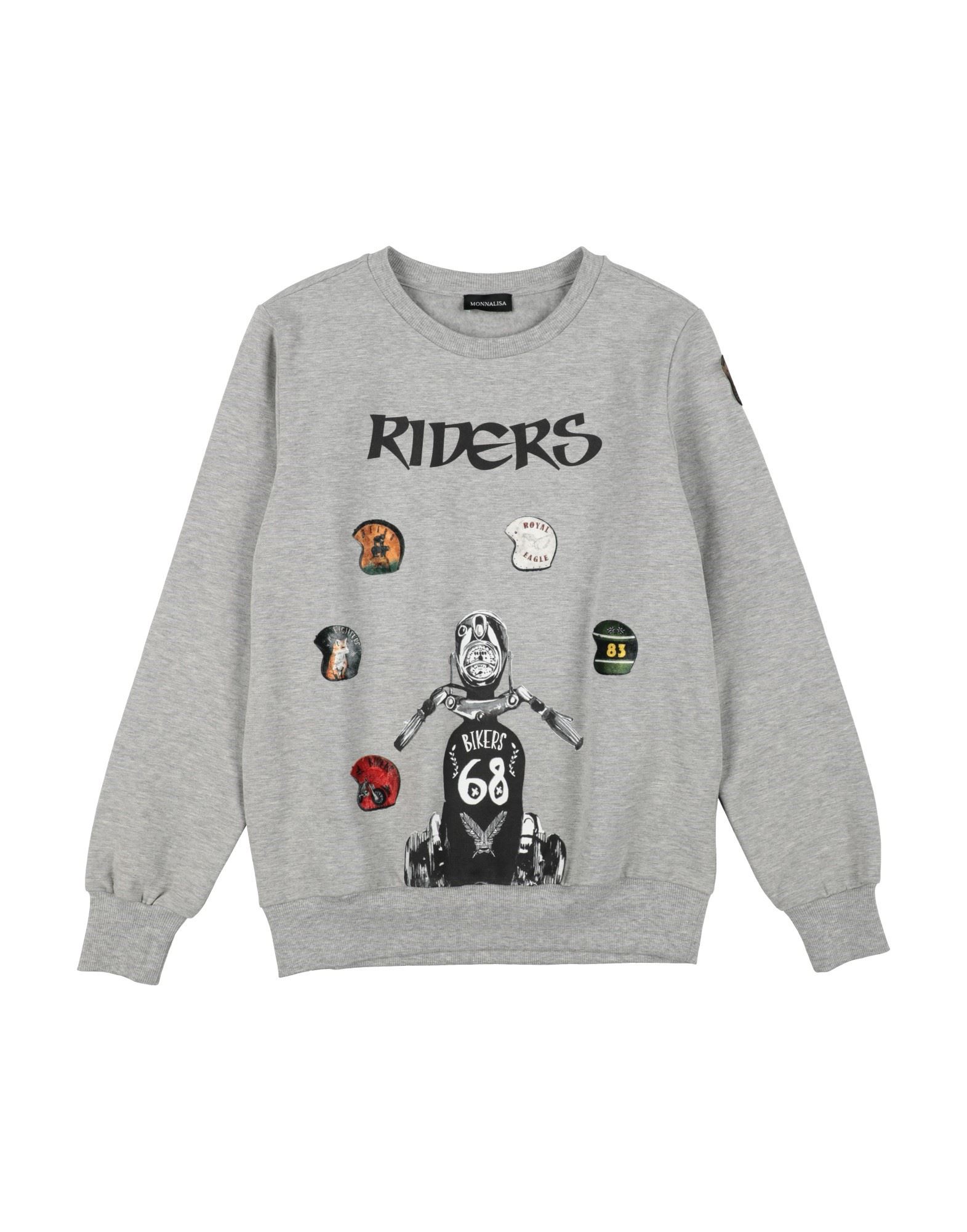 MONNALISA Sweatshirt Kinder Grau MONNALISA Sweatshirt Kinder Grau von MONNALISA
