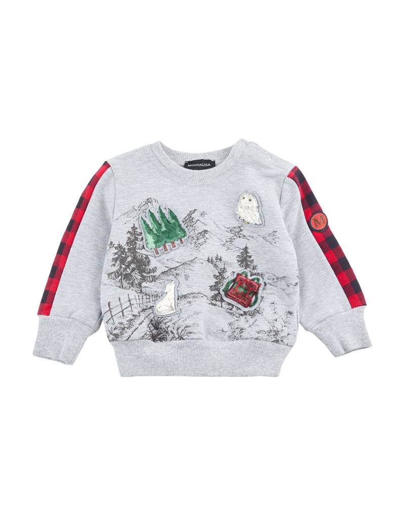 MONNALISA Sweatshirt Kinder Hellgrau von MONNALISA