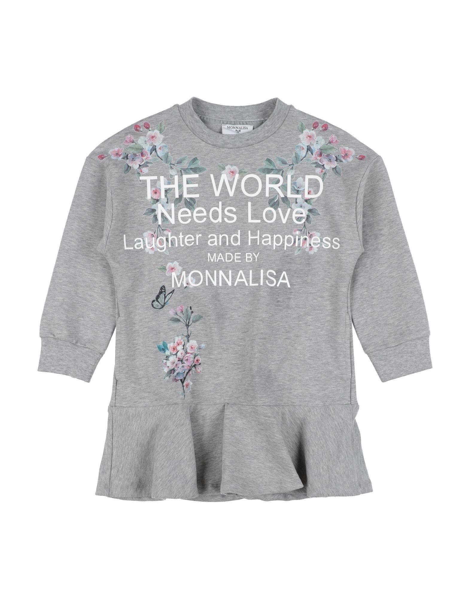 MONNALISA Sweatshirt Kinder Hellgrau von MONNALISA