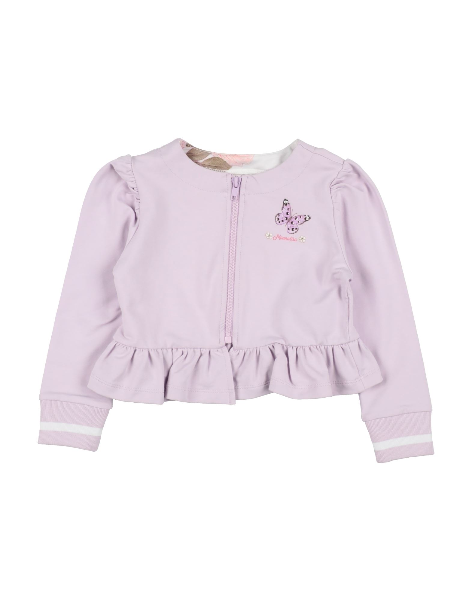 MONNALISA Sweatshirt Kinder Lila von MONNALISA